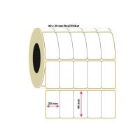 30X12 5 SIRA TERMAL ETİKET (5000Lİ)